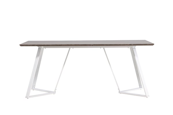 Ruokapöytä, Marina, 180x75x90 cm, Harmaa