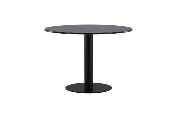Ruokapöytä, Estelle, ø106 cm, Tummanharmaa