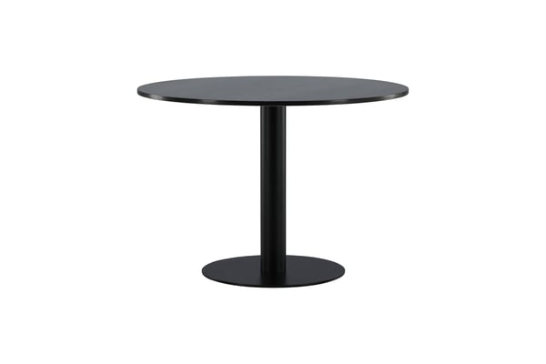 Ruokapöytä, Estelle, ø106 cm, Tummanharmaa