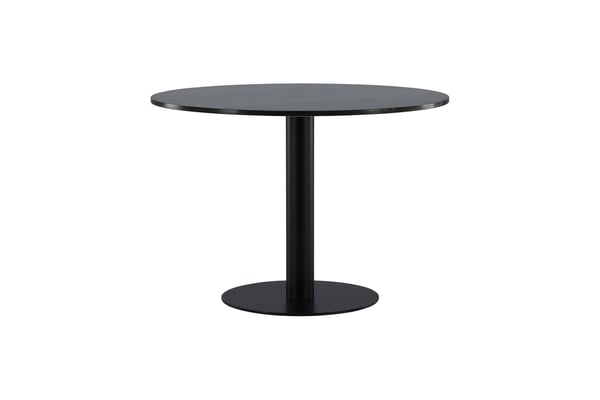 Ruokapöytä, Estelle, ø106 cm, Tummanharmaa