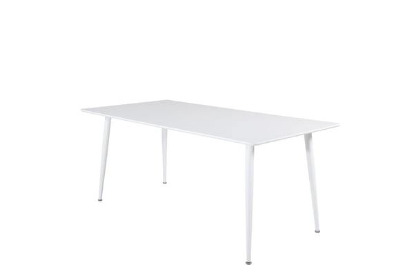 Ruokapöytä, Polar, 180x75x90 cm, Valkoinen