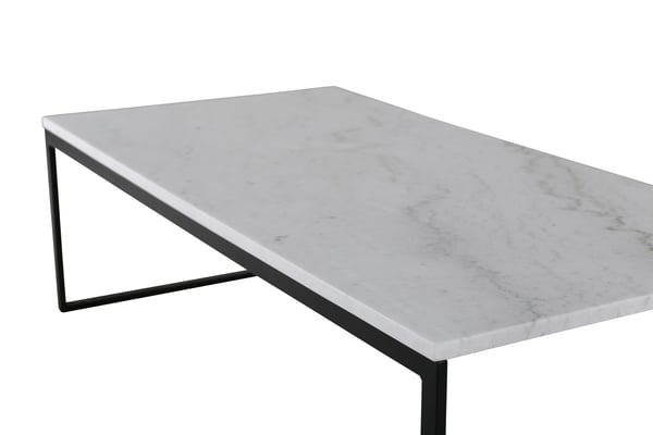 Sohvapöytä, Estelle, 120x60x36 cm, Valkoinen