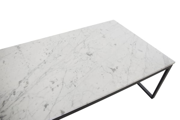 Sohvapöytä, Estelle, 120x60x36 cm, Valkoinen