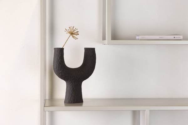 Kirjahylly, Teräs, 85x188 cm, Beige