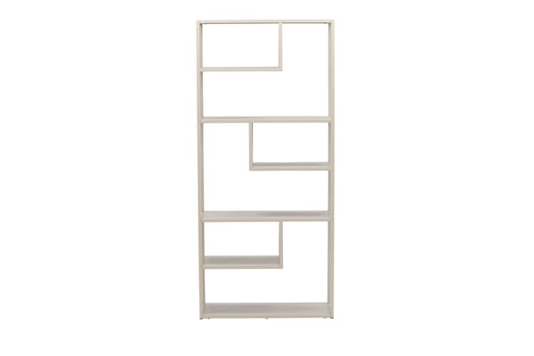 Kirjahylly, Teräs, 85x188 cm, Beige