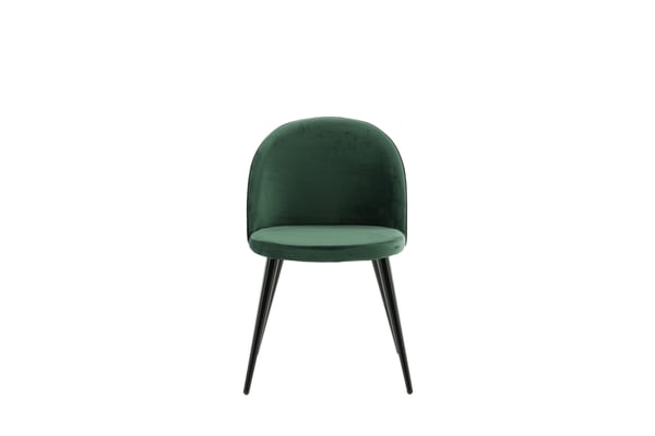 Ruokatuoli, Velvet Matstol 2-pack, 57x76.5x50 cm, Vihreä