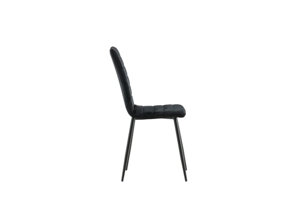 Ruokatuoli, Windu Lyx 2-pack, 49x94x43 cm, Musta