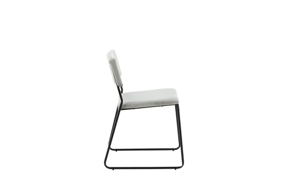 Tuoli, Kenth 2-pack, 52x76x40 cm, Harmaa