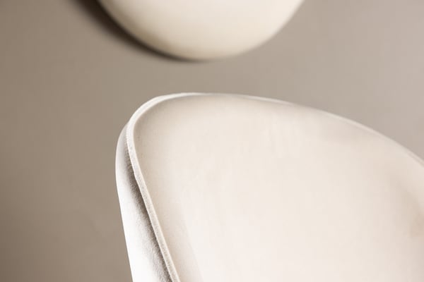 Tuoli, Velvet Matstol 2-pack, 57x50x76.5 cm, Beige