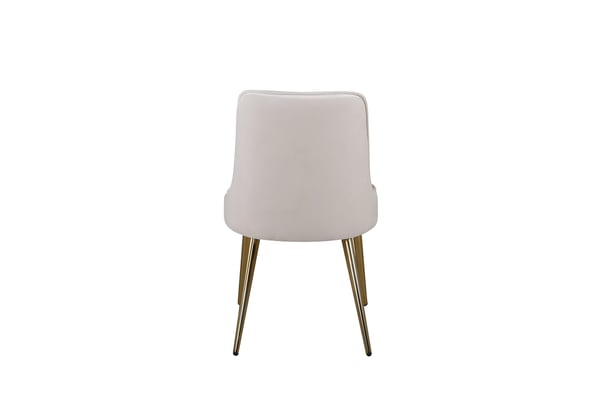 Ruokatuoli, Velvet Deluxe, 66x50x88,5 cm, Beige