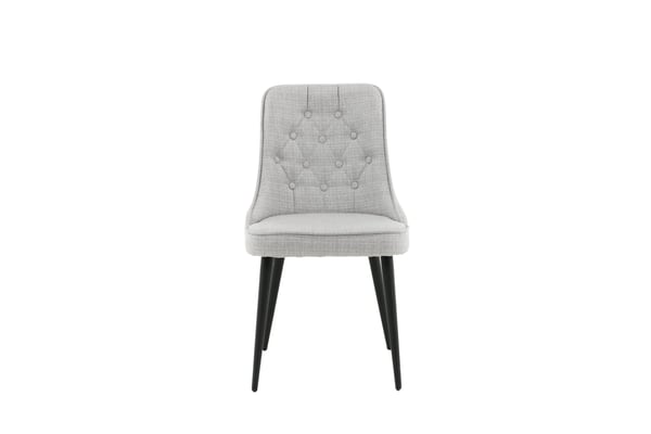 Ruokatuoli, Velvet Deluxe, 66x50x88,5 cm, Harmaa