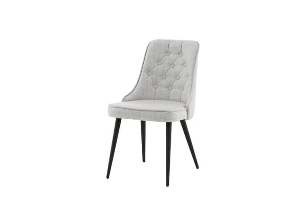 Ruokatuoli, Velvet Deluxe, 66x50x88,5 cm, Harmaa