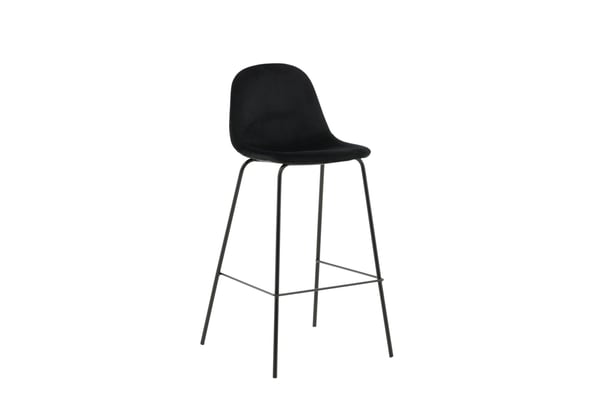 Baari tuoli, Polar, 43x41,5x105 cm, Musta