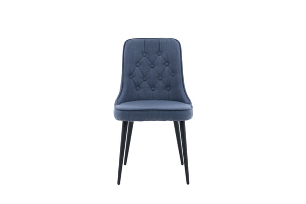 Ruokatuoli, Velvet Deluxe, 66x50x88,5 cm, Sininen