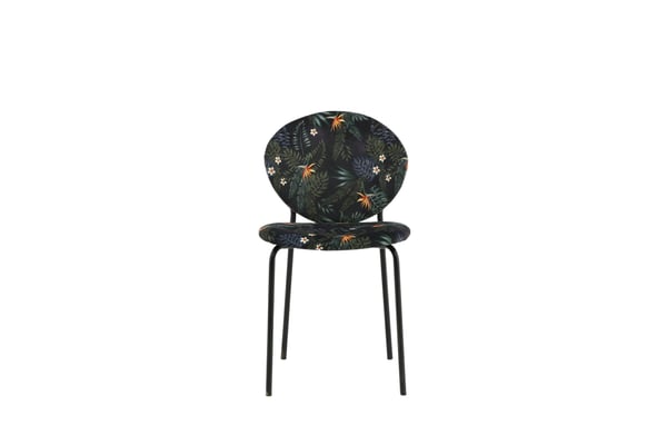 Ruokatuoli, Vault, 62x46x80 cm, Musta