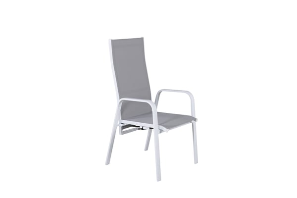 Nojatuoli, Copacabana 2 kpl, 65x56,5x110 cm, Harmaa