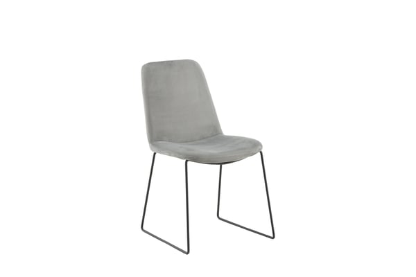 Ruokatuoli, Muce 2-pack, 63x43x84 cm, Harmaa