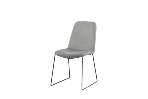Ruokatuoli, Muce 2-pack, 63x43x84 cm, Harmaa