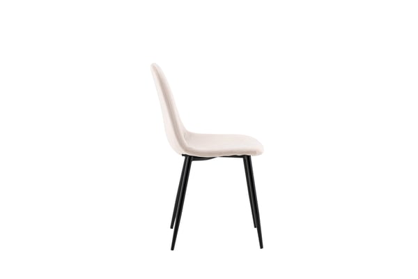Ruokatuoli, Polar 2 kpl, 53x88x46 cm, Beige