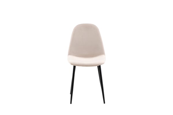 Ruokatuoli, Polar 2 kpl, 53x88x46 cm, Beige