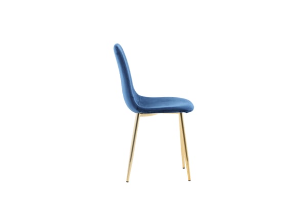Ruokatuoli, Polar Matstol 2-pack, 53x88x46 cm, Sininen