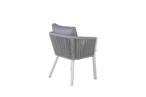 Ruokatuoli, Virya 2-pack, 63x60x73 cm, Harmaa