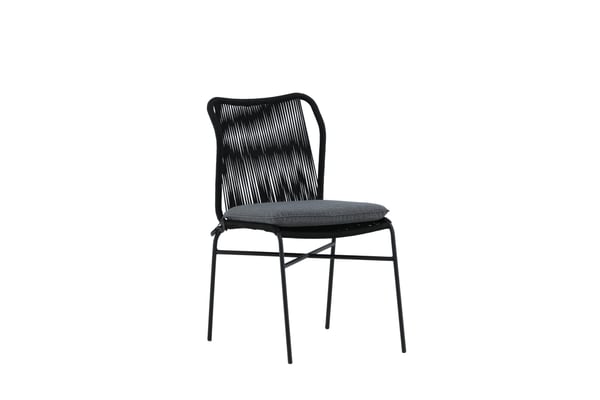 Ruokatuoli, Julian 4 kpl, 67x53x88 cm, Musta