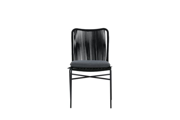 Ruokatuoli, Julian 4 kpl, 67x53x88 cm, Musta