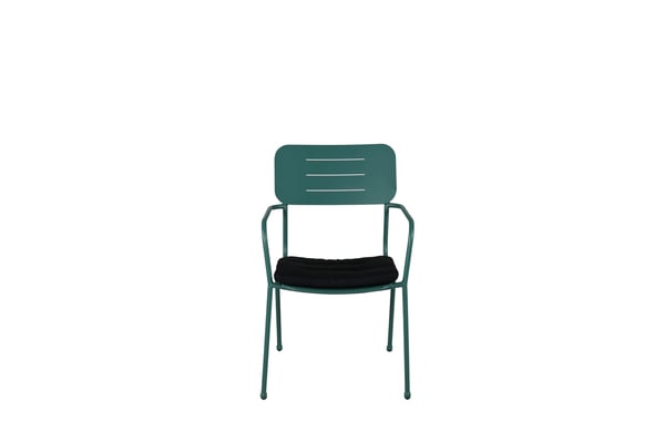 Tuoli, Nicke Ruokatuoli Käsinojilla 2-pack, 62x56x88.5 cm, Vihreä