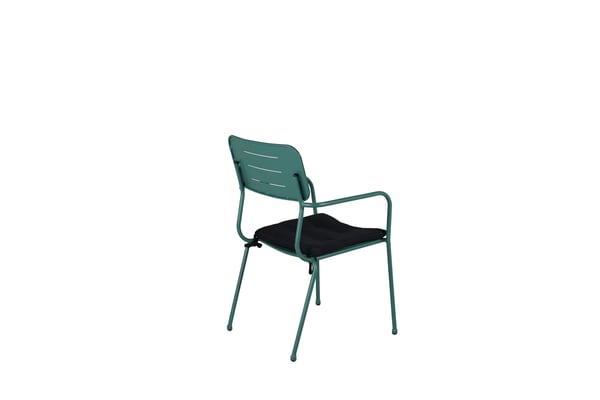 Tuoli, Nicke Ruokatuoli Käsinojilla 2-pack, 62x56x88.5 cm, Vihreä