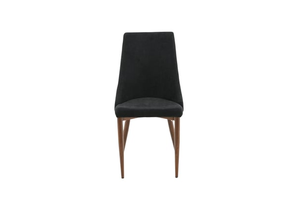 Ruokatuoli, Leone 2-pack, 50x46.5x91 cm, Musta