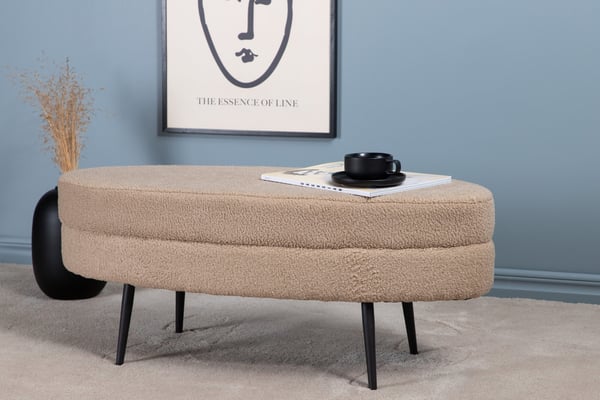 Rahi, Otto, 100x40x41 cm, Beige
