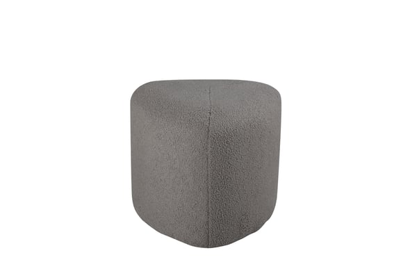 Pouf, Peg, 41x46 cm, Harmaa