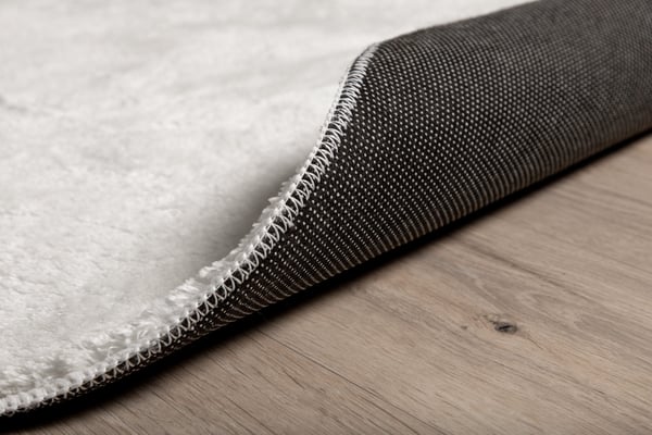 Matto, Blanca Round, 200x200 cm, Valkoinen