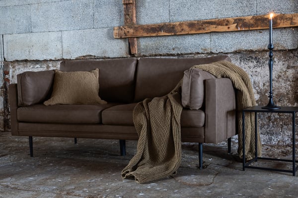 Sohva, Boom, 201x53x90 cm, Ruskea