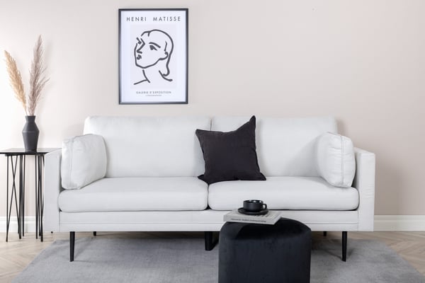 Sohva, Boom, 203x90 cm, Vaalea beige