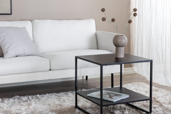 2-hengen sohva, Zoom, 181x54 cm, vaalea beige