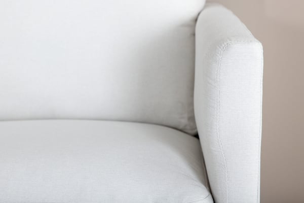 2-hengen sohva, Zoom, 181x54 cm, vaalea beige