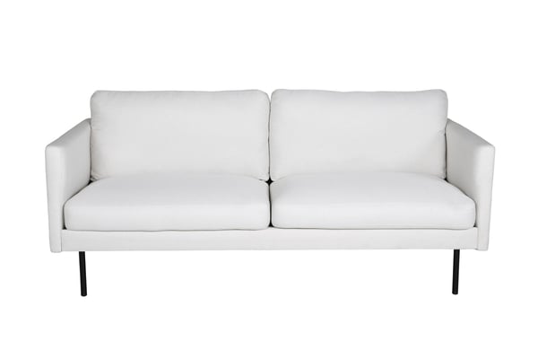 2-hengen sohva, Zoom, 181x54 cm, vaalea beige