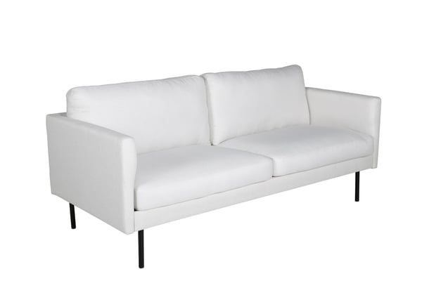 2-hengen sohva, Zoom, 181x54 cm, vaalea beige