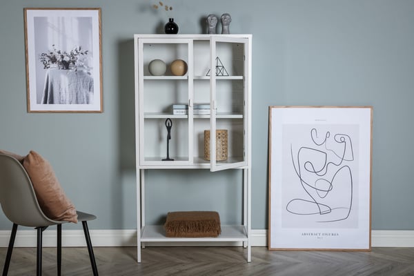 Kaappi, Misha, 75x150 cm, Valkoinen