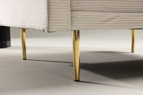 Nojatuoli, Boom Single Chair Corduroy, 86x84x110 cm, Beige