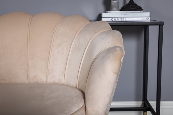 Sohva, Calais 3-istuttava, 180x78 cm, Beige