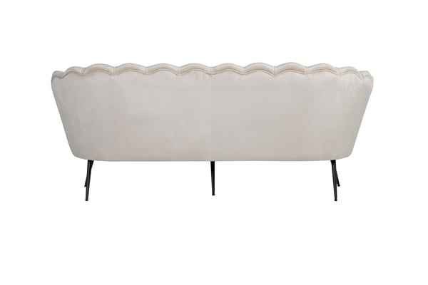 Sohva, Calais 3-istuttava, 180x78 cm, Beige