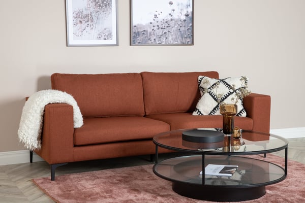 Sohva, Bolero, 215x88 cm, Punainen