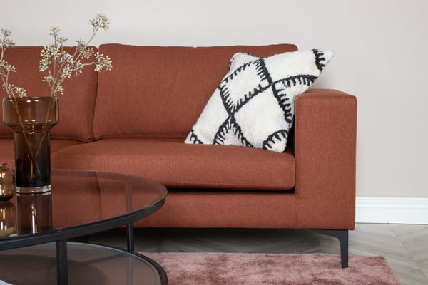 Sohva, Bolero, 215x88 cm, Punainen
