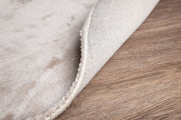 Matto, Indra viskoosi, ø200 cm, Beige