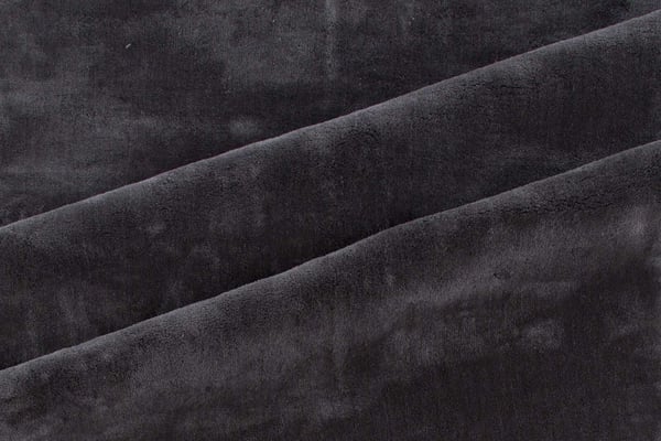 Matto, Undra viskoosia, 170x240 cm, tummanharmaa
