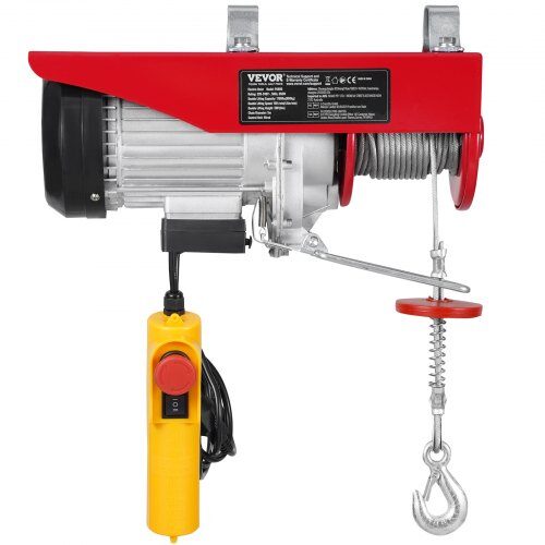 Elektrisk vinschkran, 410x145x200 mm, 798,3 kg, 426,7 cm, elektrisk