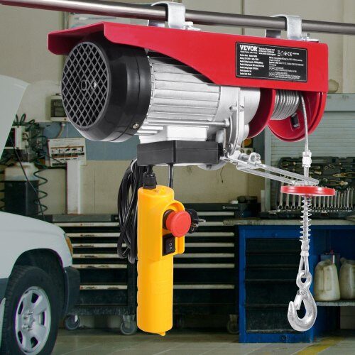 Elektrisk vinschkran, 410x145x200 mm, 798,3 kg, 426,7 cm, elektrisk